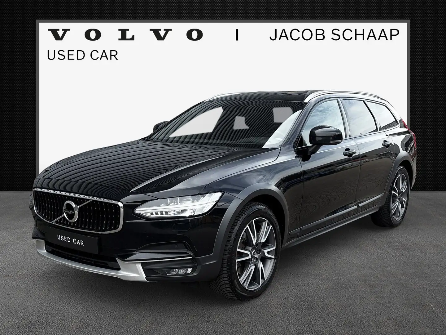Volvo V90 Cross Country 2.0 D4 Pro / BLIS / Head-up display / Elektrisch p Zwart - 1