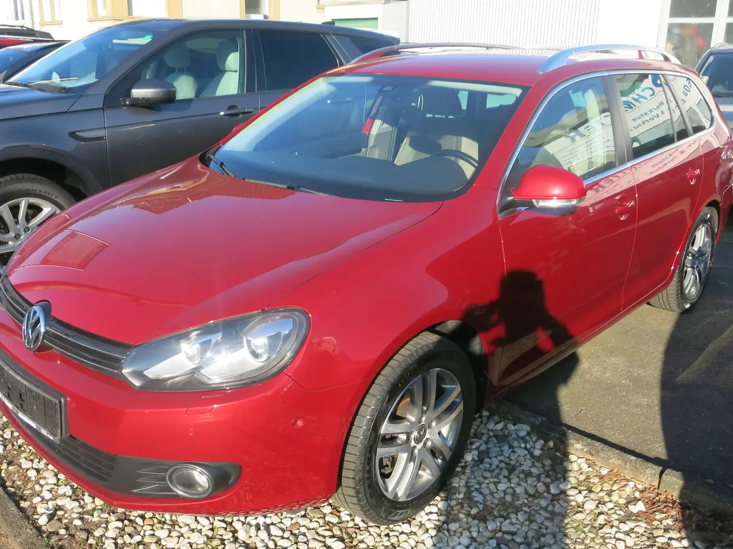 Volkswagen Golf Variant Comfortline,Scheckheft gepflegt Rot - 2