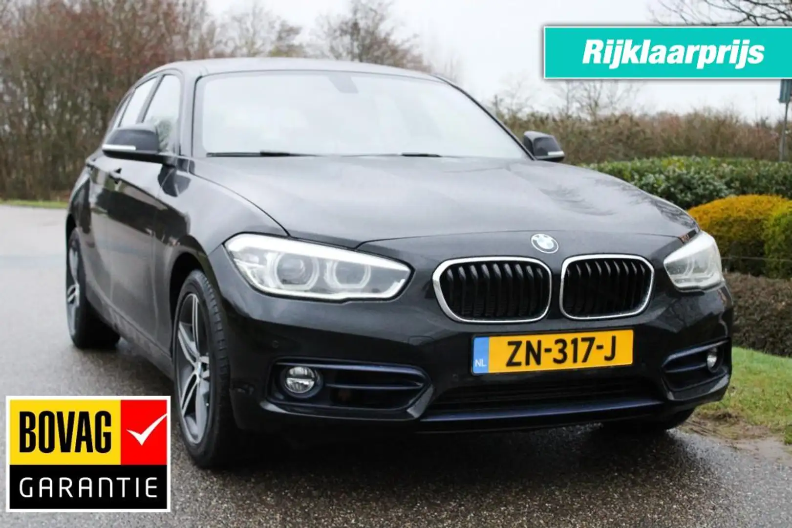 BMW 118 118I 136pk Sport Line Edition ECC/camera/cruise/na Zwart - 1
