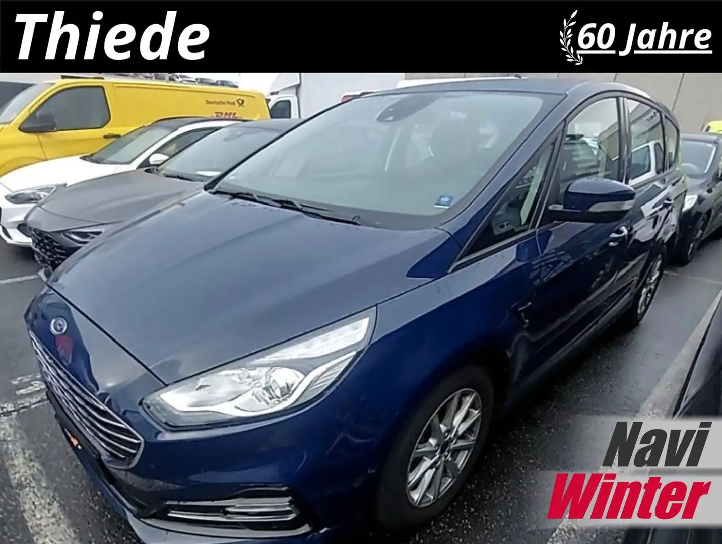 Ford S-Max 2.0D TREND NAVI/SHZ/SPORT/PDC/TEMP. Bleu - 1