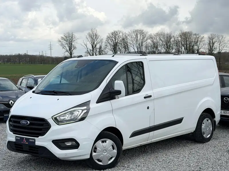 Ford Transit Custom AUTOMATIQUE LONG CHASSIS - CAR PLAY - CARNET COMPLET - GARANTIE