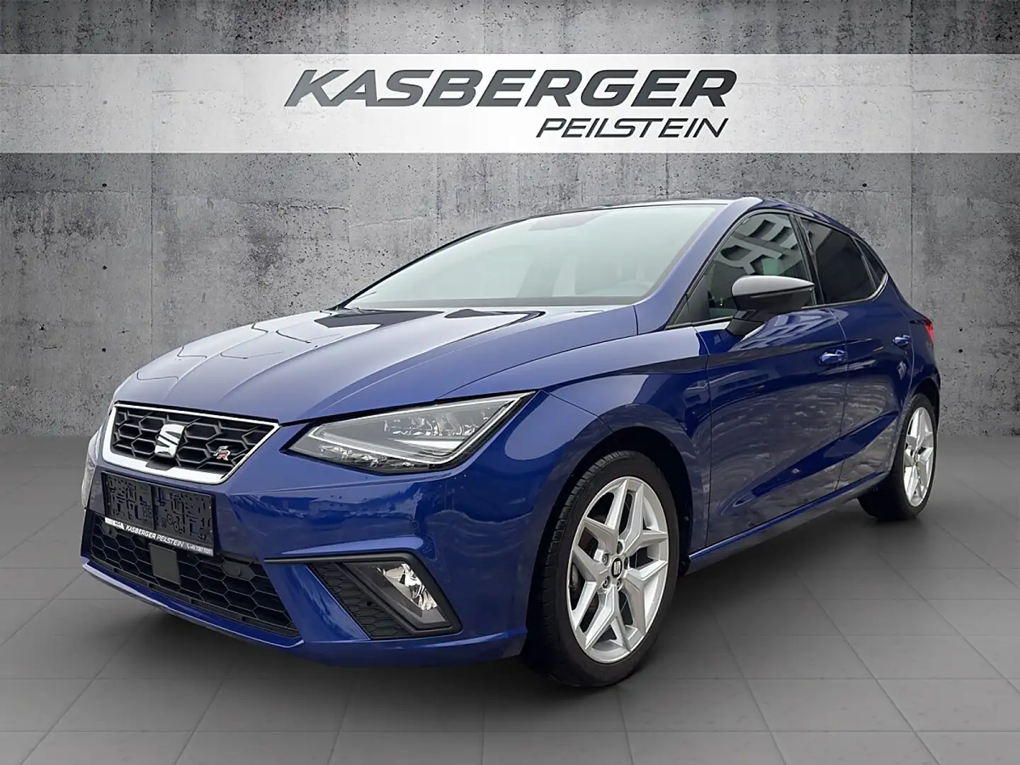 SEAT Ibiza 1,0 FR Austria*Virtual Cockpit*Navi*Rückfahrkamera Blau - 1