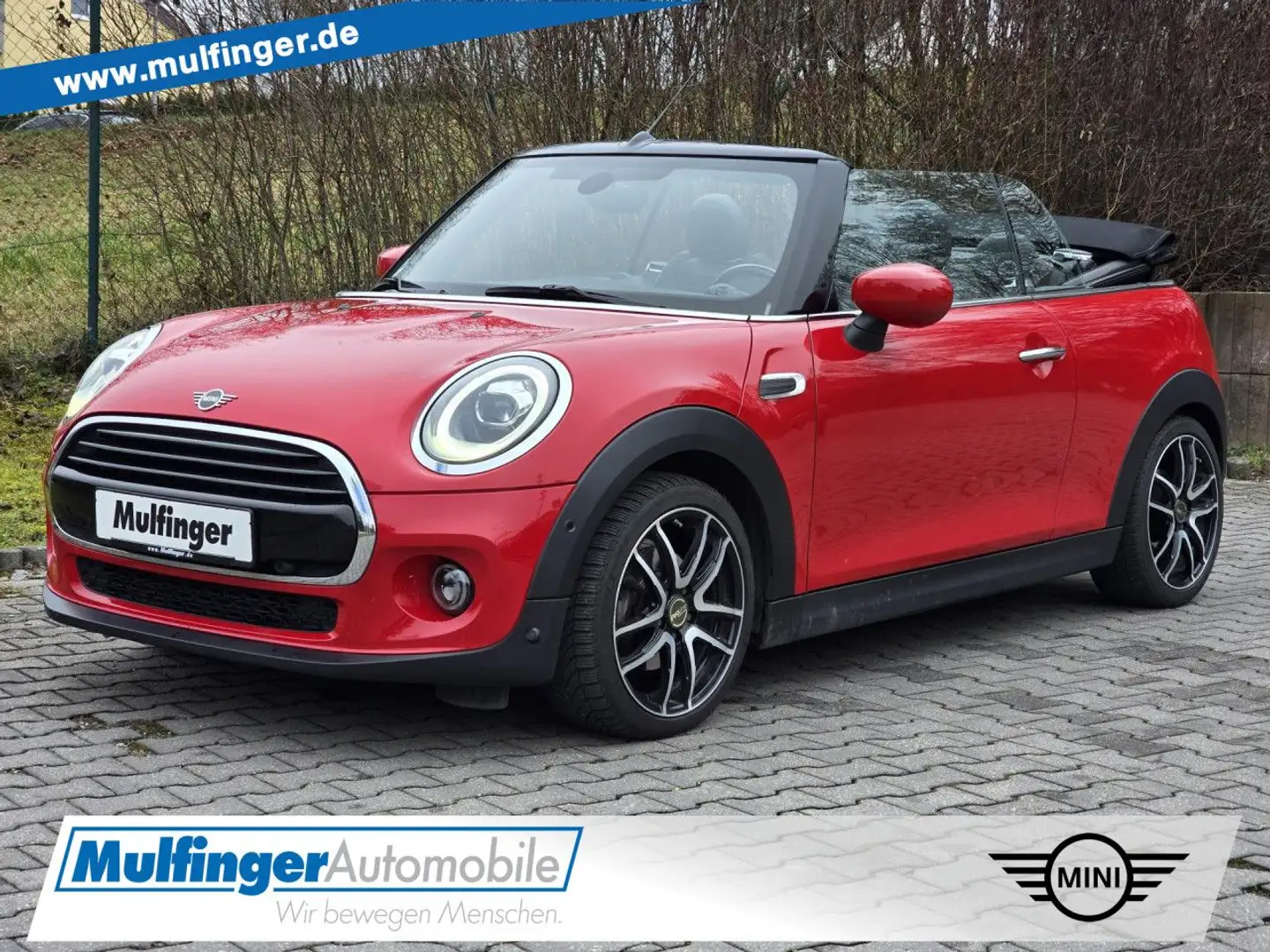 MINI Cooper Cabrio Chili Leder Sports.ParkAss.Fin.219 Rouge - 1