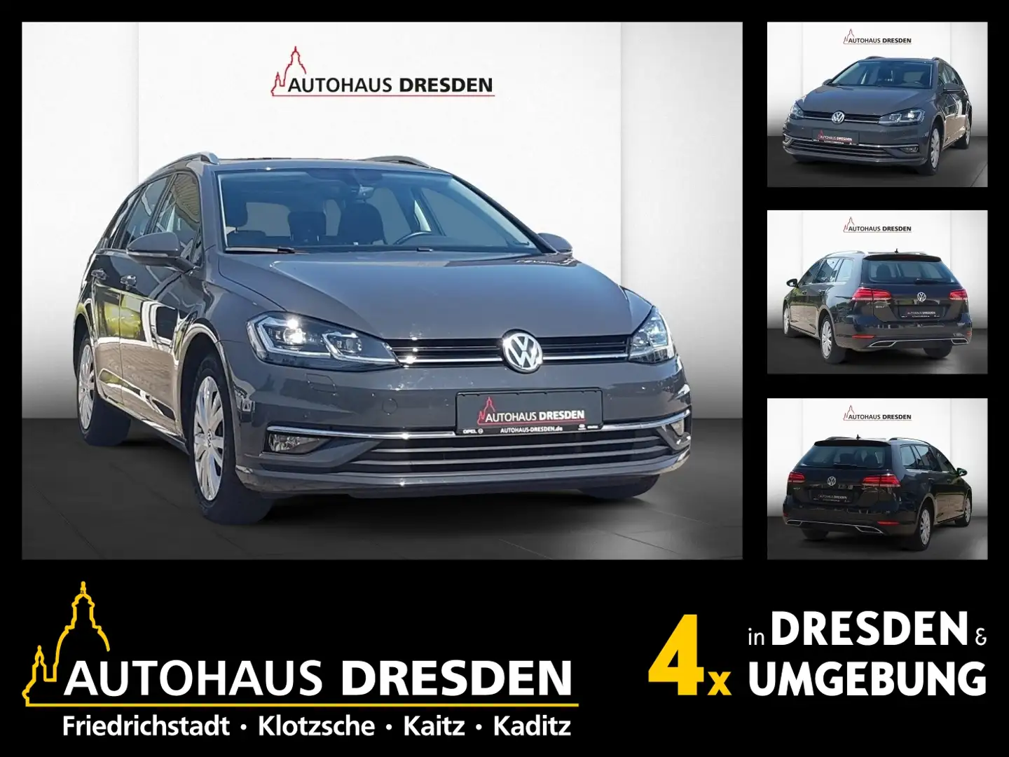 Volkswagen Golf Variant Golf VII Variant 1.5 TSI BMT ACC*SHZ*LED Сірий - 1