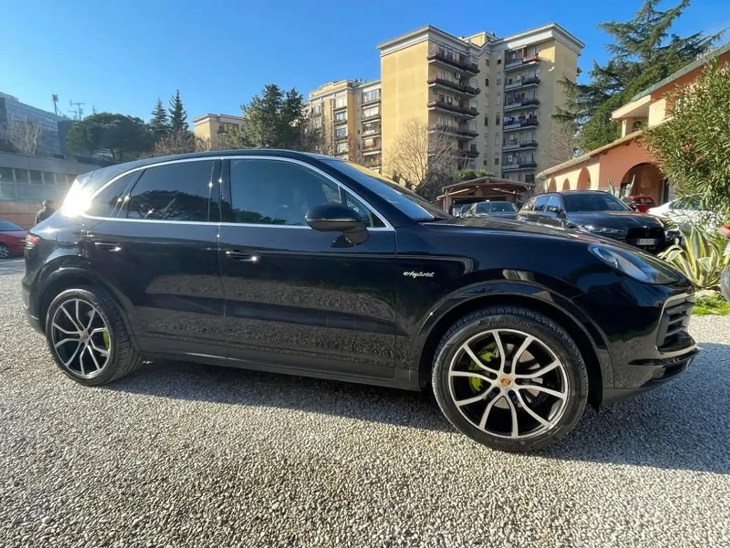 Porsche Cayenne 3.0 V6 E-Hybrid UNIPRO' PRONTA CONSEGNA Negro - 2