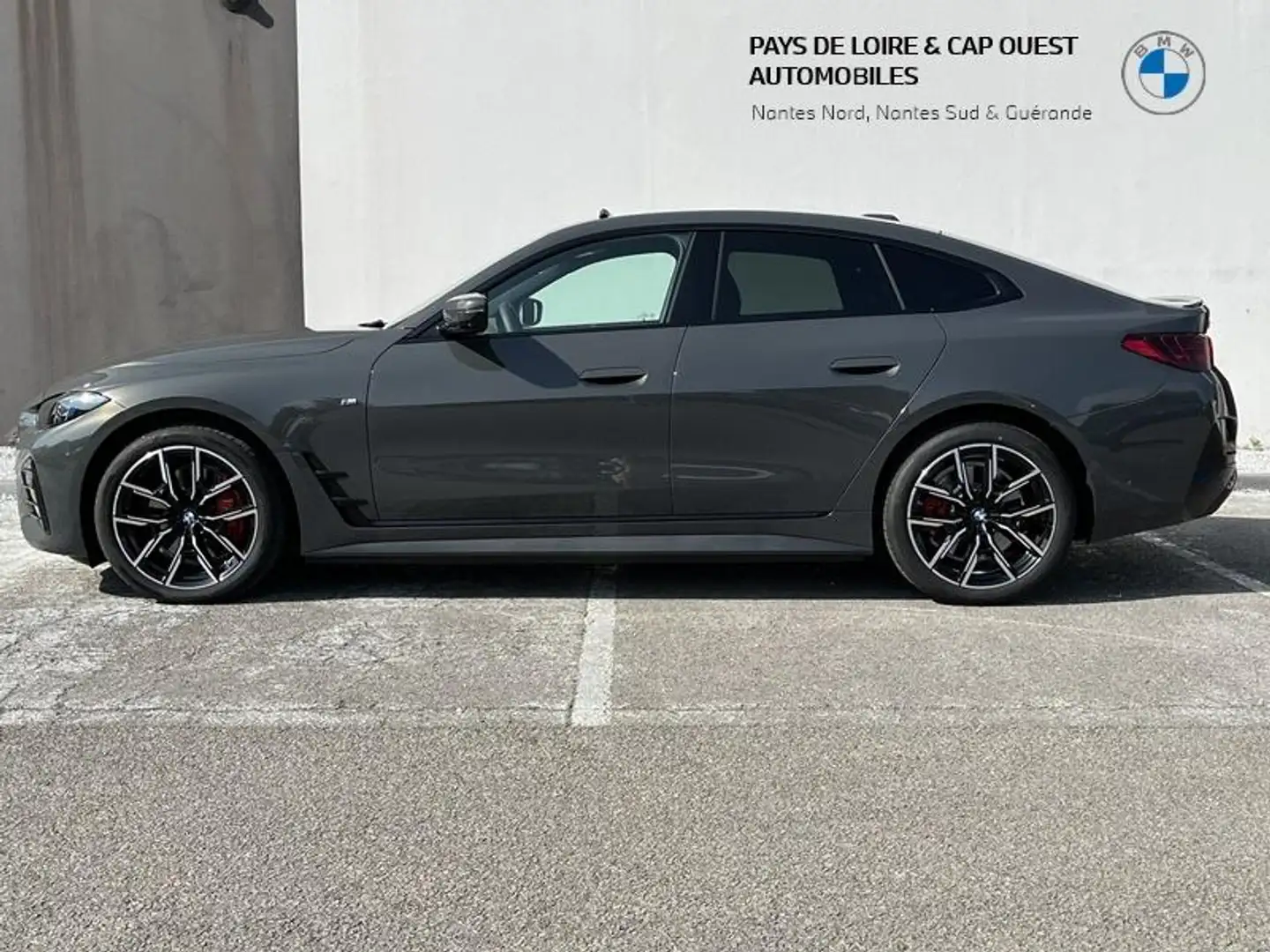 BMW i4 eDrive40 340ch M Sport Gris - 2