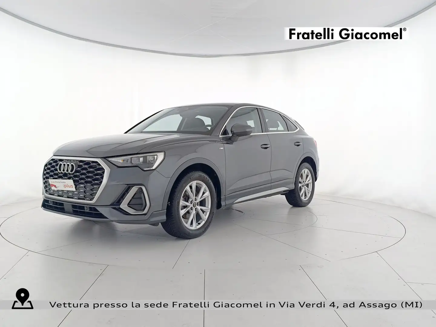 Audi Q3 sportback 35 1.5 tfsi s line edition s-tronic Grigio - 1