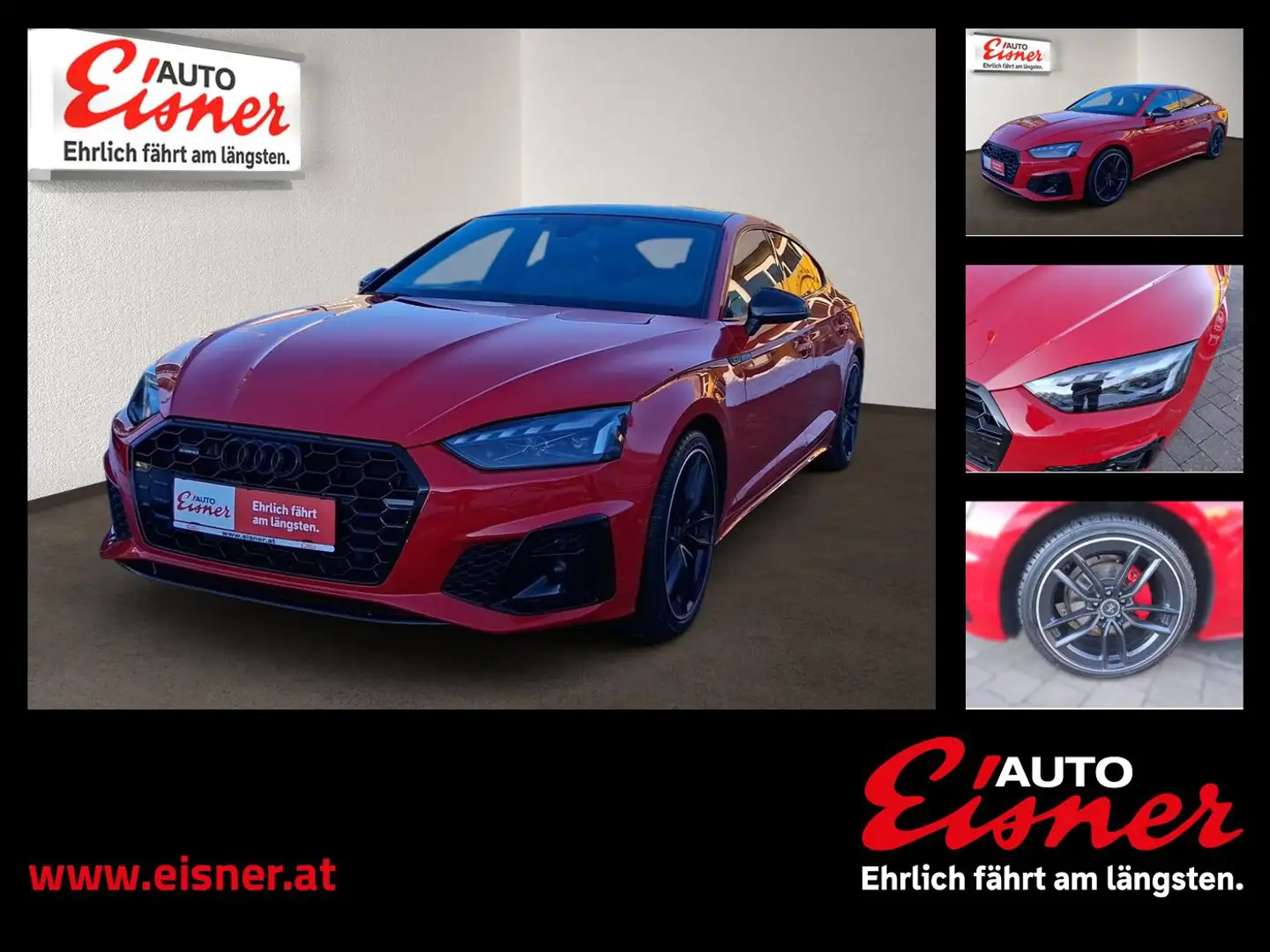 Audi A5 SB 40 TDI S LINE Quattro Rot - 1