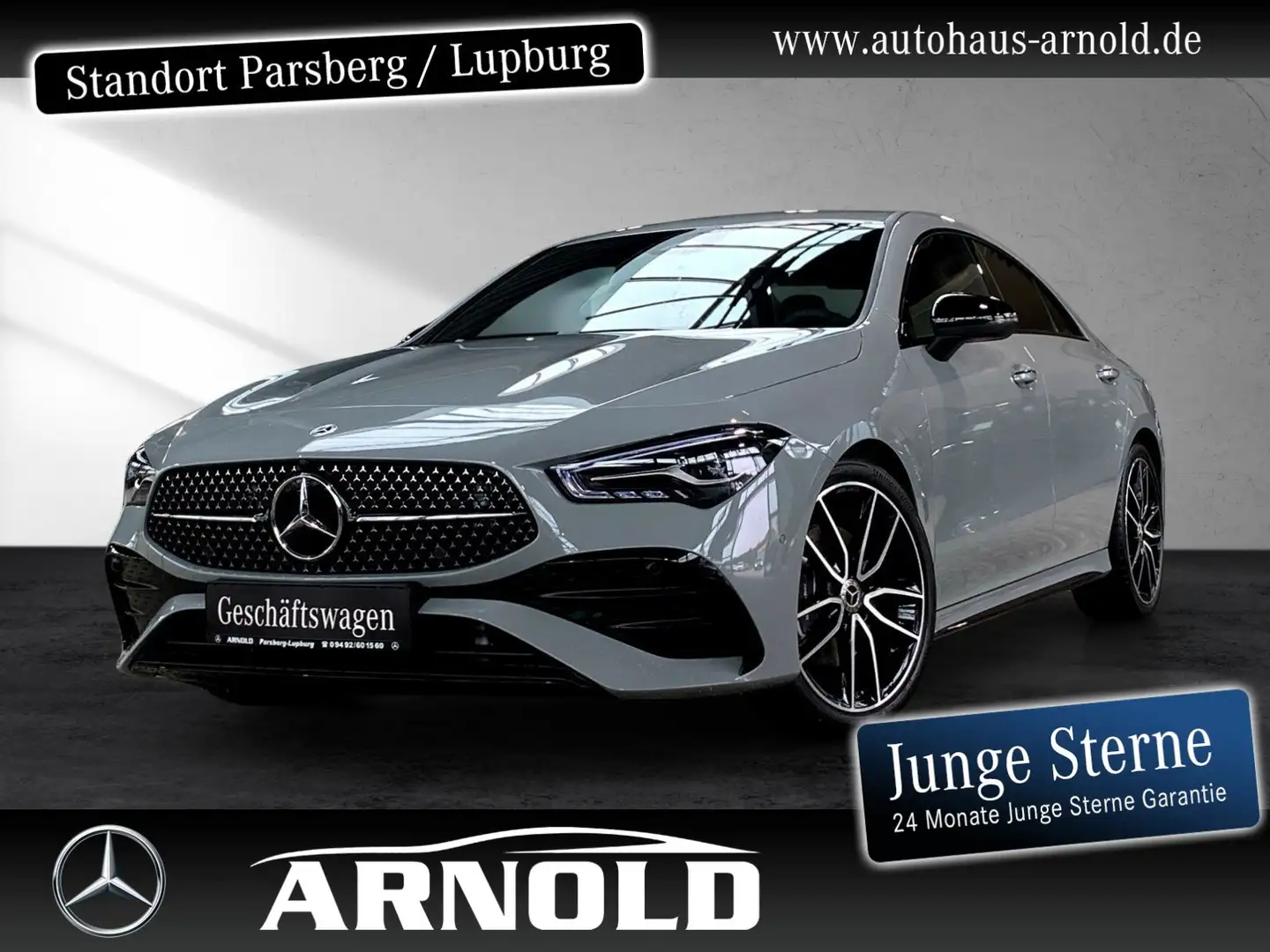 Mercedes-Benz CLA 220 CLA 220 d AMG Line Special Night AHK Dist Kamera Grau - 1