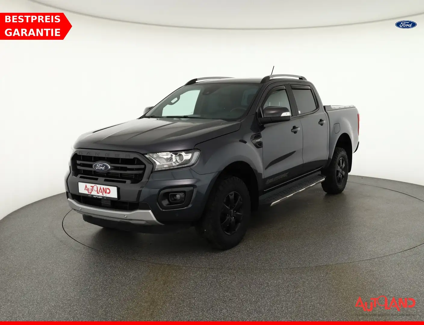Ford Ranger 2.0 TDCi 4x4 Wildtrak LED Navi AHK PDC Grey - 1