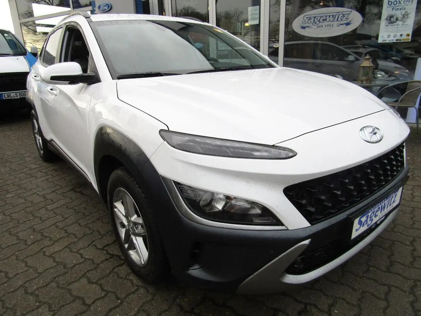 Hyundai KONA 1.0 T-GDI Pure 2WD SHZ USB BT DAB+ Blanc - 2