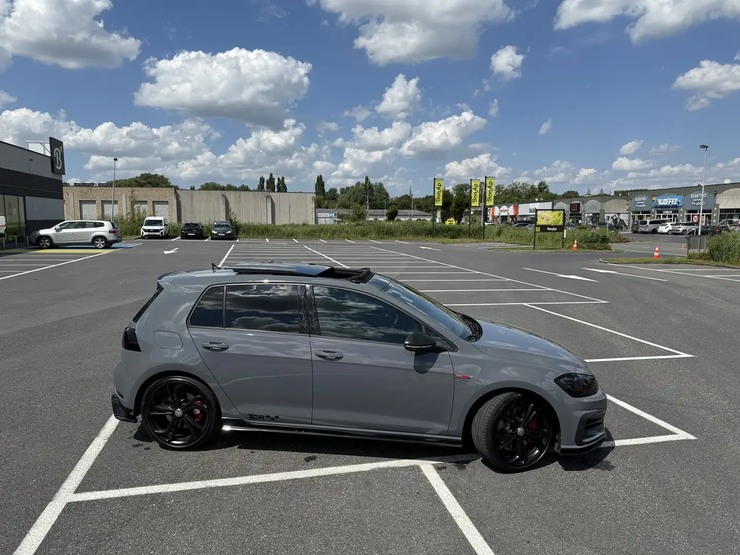 Volkswagen Golf GTI TCR 2.0 TSI OPF DSG 100% original Grijs - 2