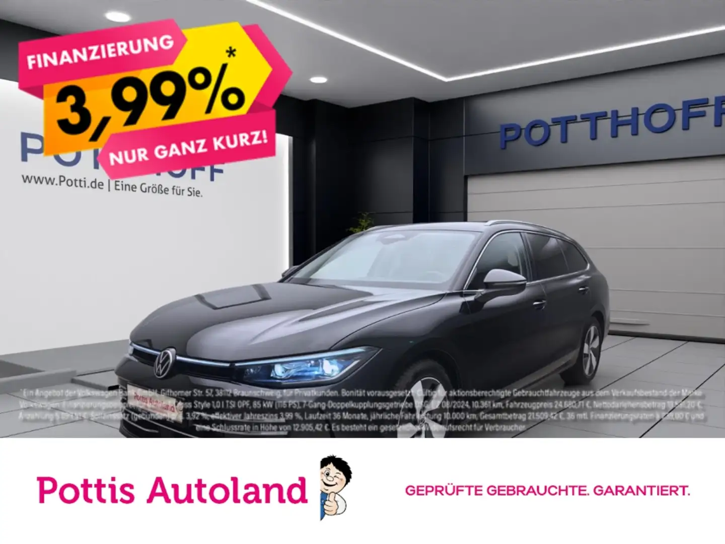 Volkswagen Passat Variant 2.0 TDI DSG ELEGANCE NAVI AHK KAMERA PDC Schwarz - 1