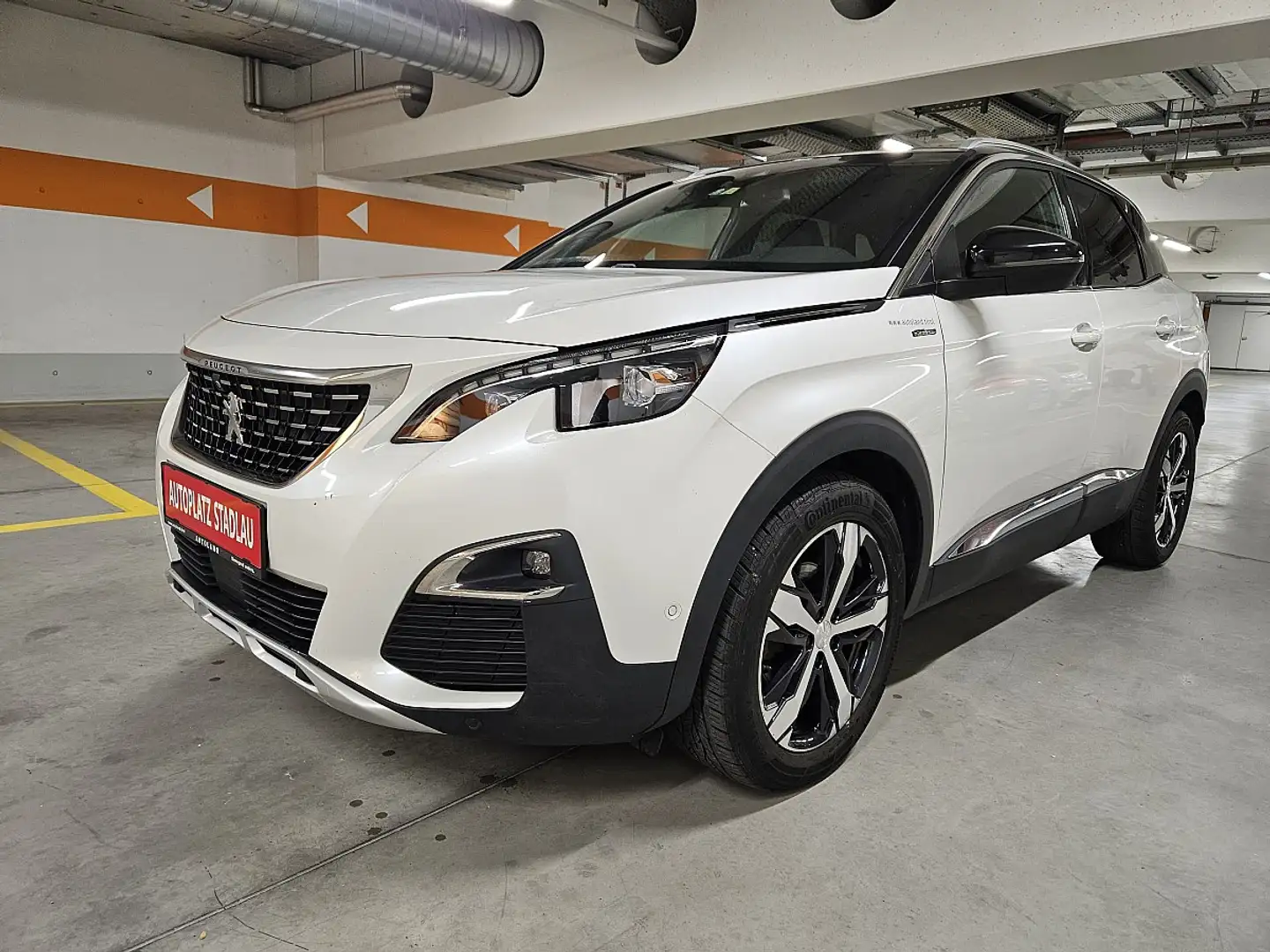 Peugeot 3008 1,5 BlueHDi 130 S&S EAT8 GT Line Aut. Blanc - 1