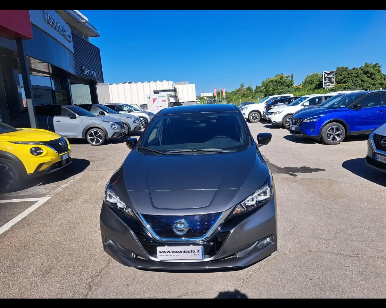 Nissan Leaf 40KWH TEKNA Gris - 2