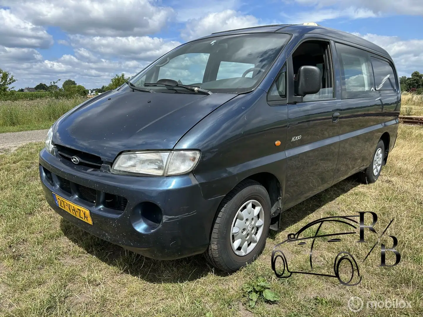 Hyundai H 200 bestel 2.5 Luxe lang Modrá - 1