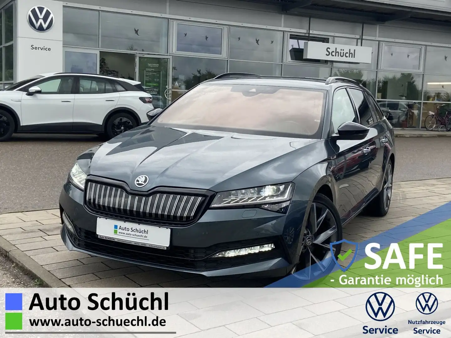 Skoda Superb Combi iV 1.4 TSI DSG SPORTLINE 19"+EL.SIT Grau - 1