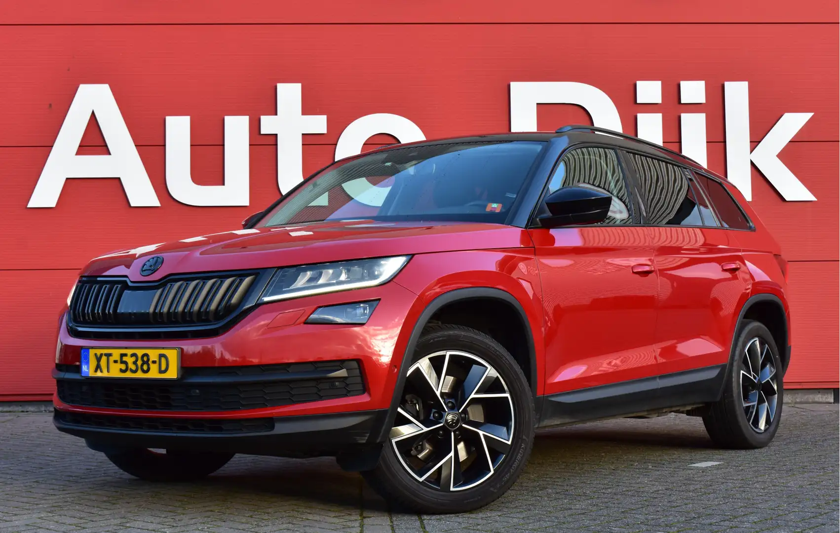 Skoda Kodiaq 2.0 TSI 4x4 Sportline Business LED | Leder | Canto Rot - 1