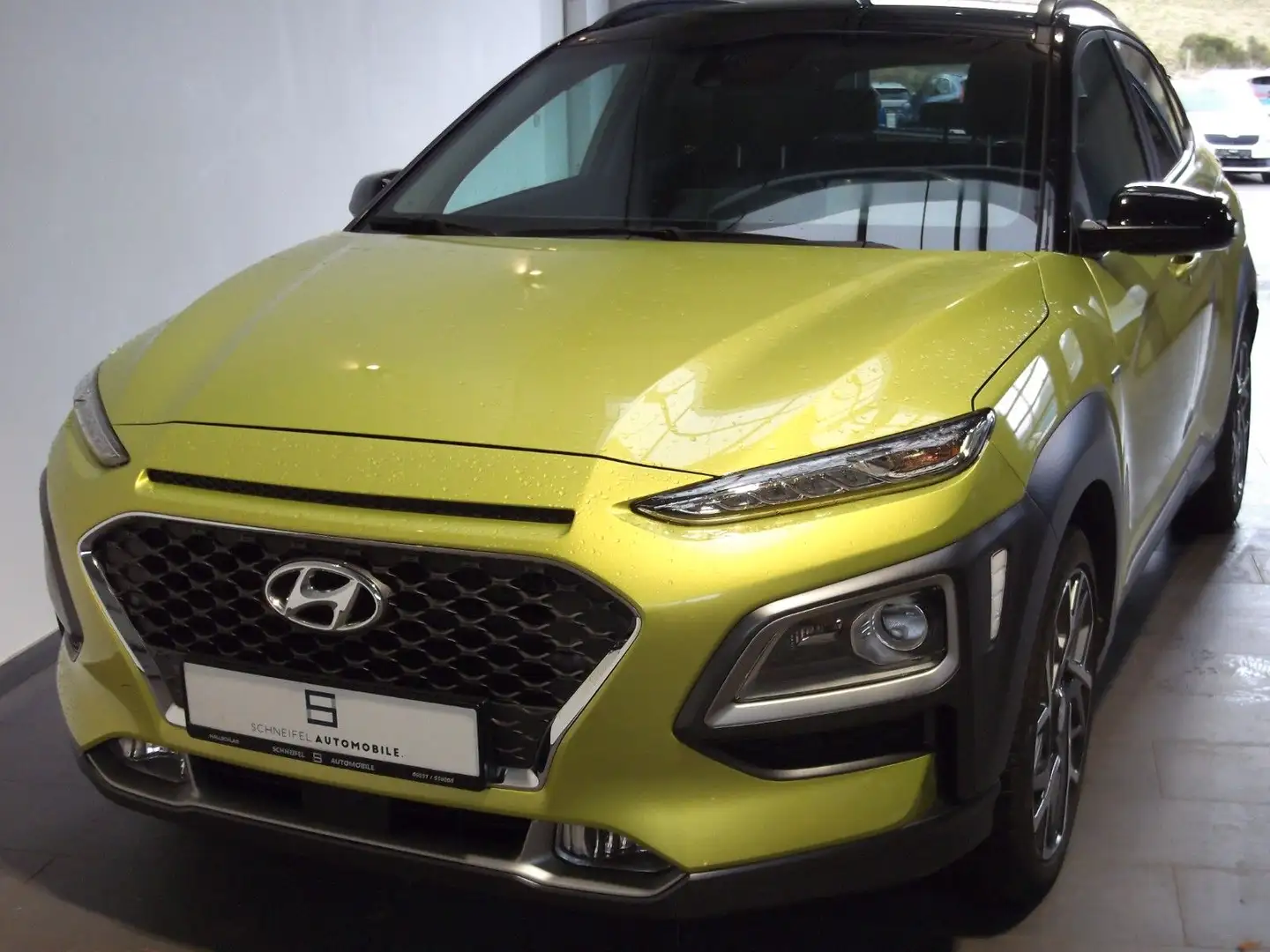 Hyundai KONA Premium Hybrid 2WD Żółty - 2