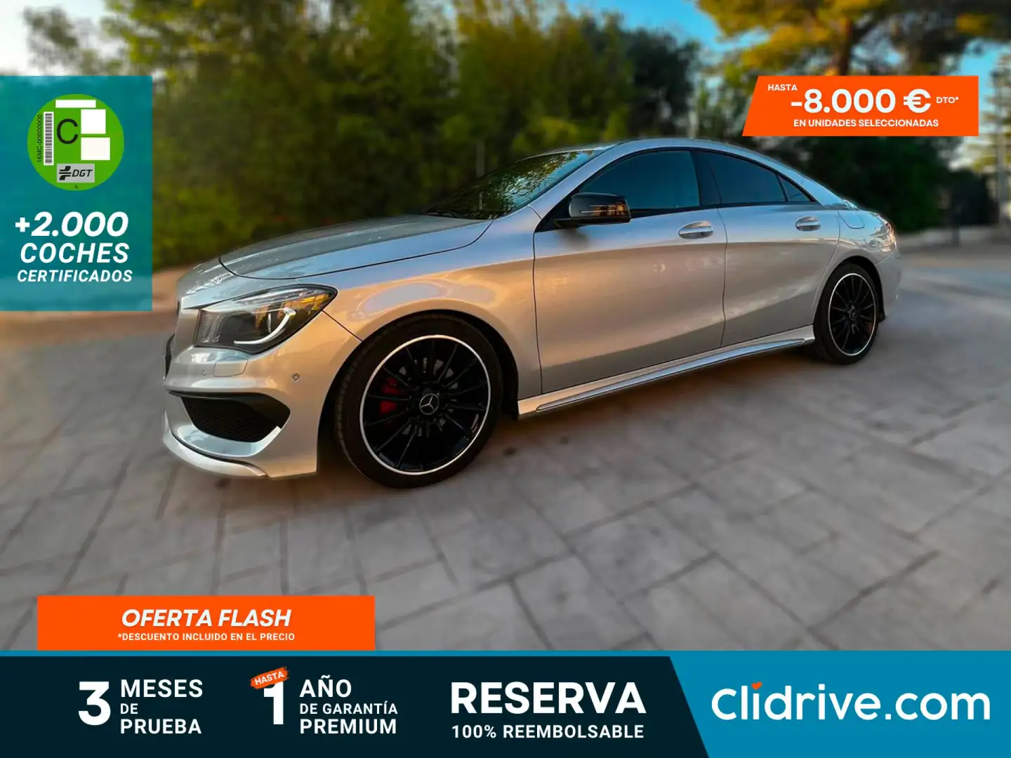 Mercedes-Benz CLA 180 AMG Line Gris - 1