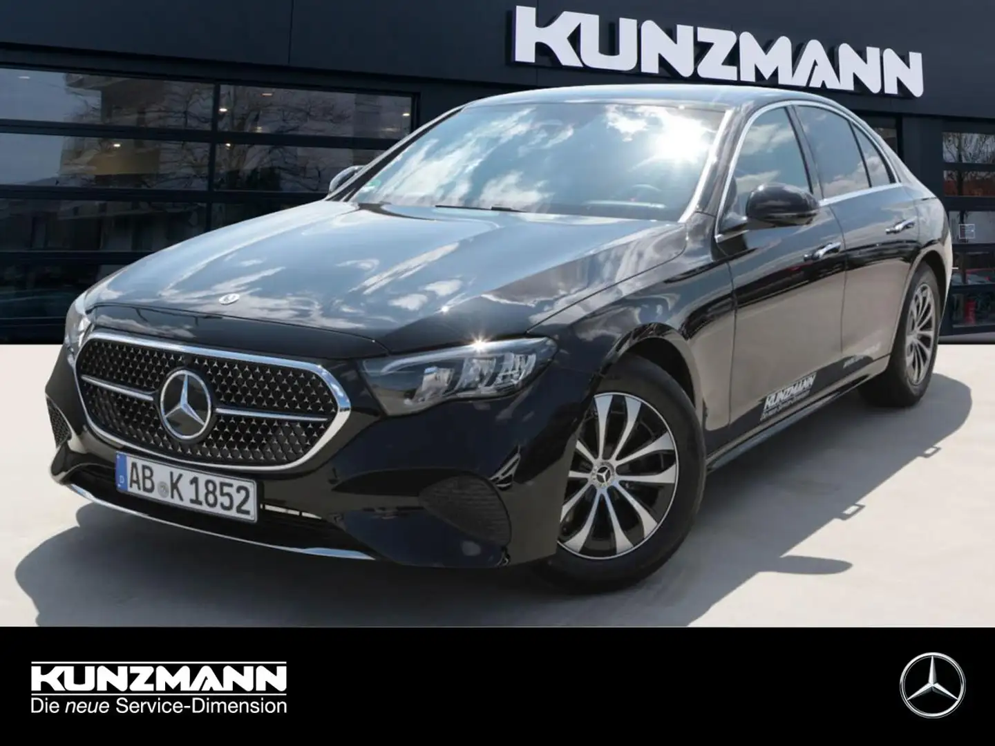 Mercedes-Benz E 220 d Limousine Taxi Avantgarde Distronic 360° Schwarz - 1