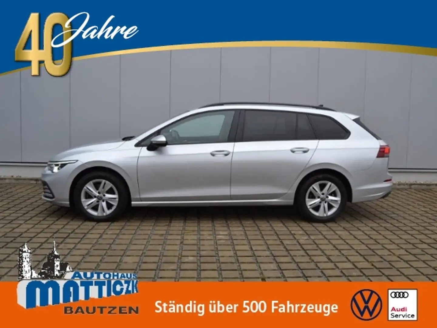 Volkswagen Golf Variant VIII Variant 2.0 TDI 150 PS DSG Life LED/NAVI+VZE Silber - 1