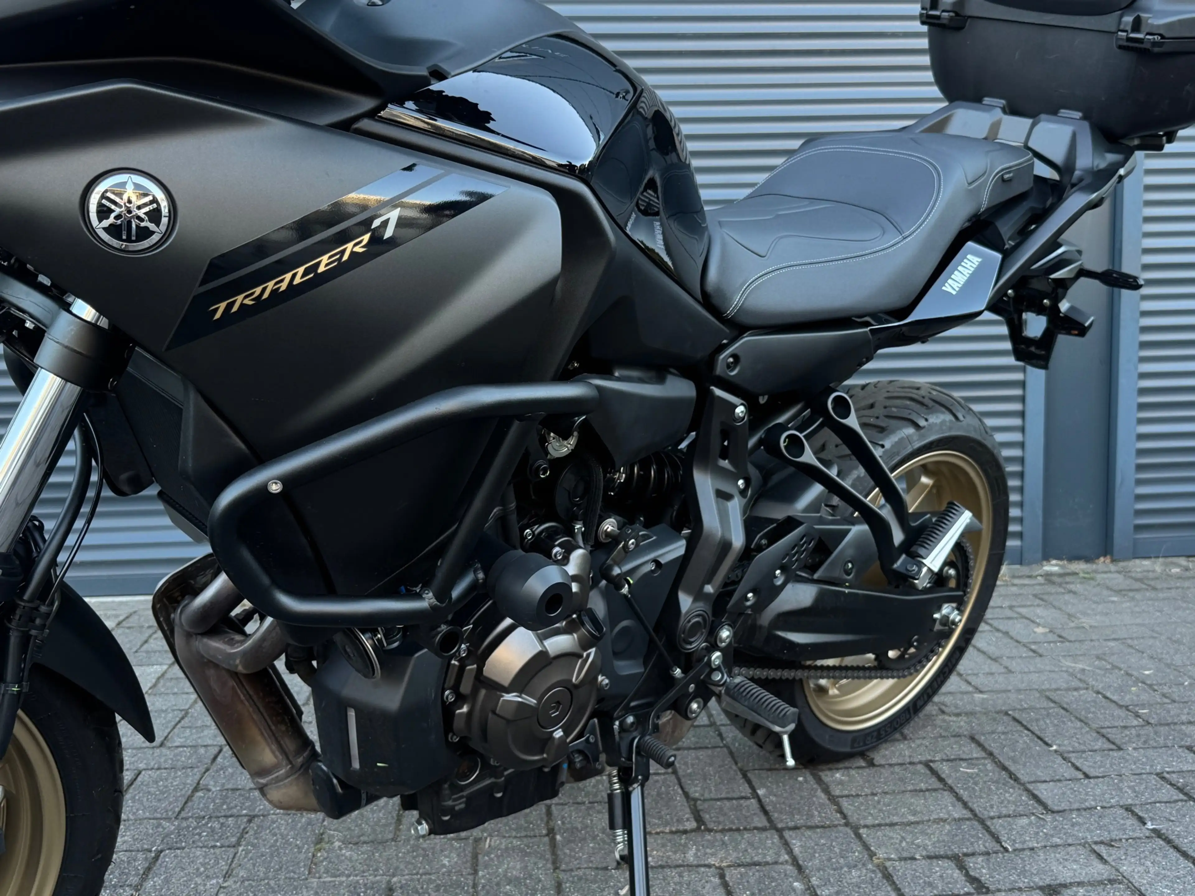 Yamaha Tracer 7 GT 2024 Black LED|Beugels|Topk|Full — photo 4