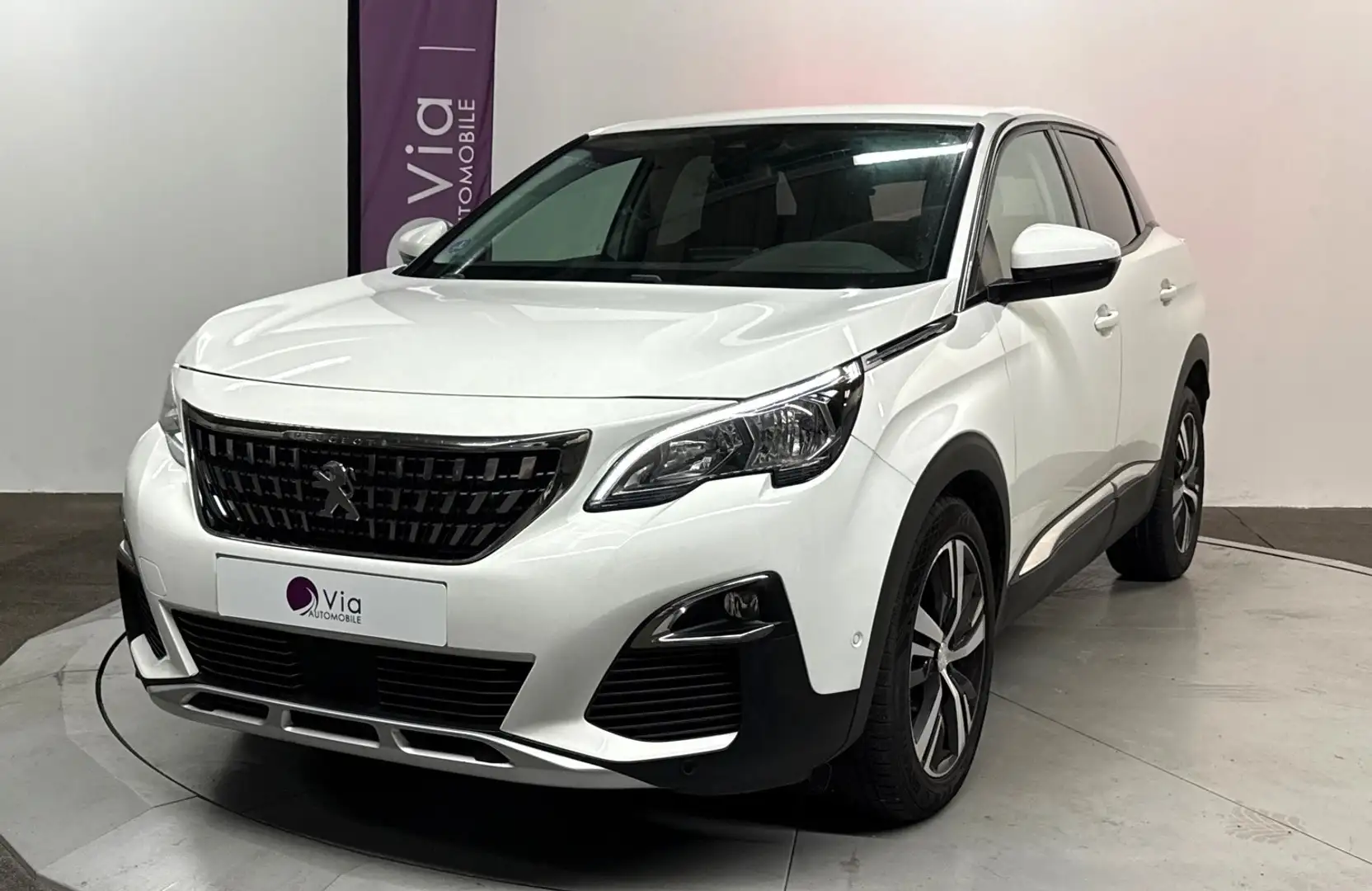 Peugeot 3008 1.6 THP 165ch S\u0026amp;S EAT6 Allure Blanc - 1