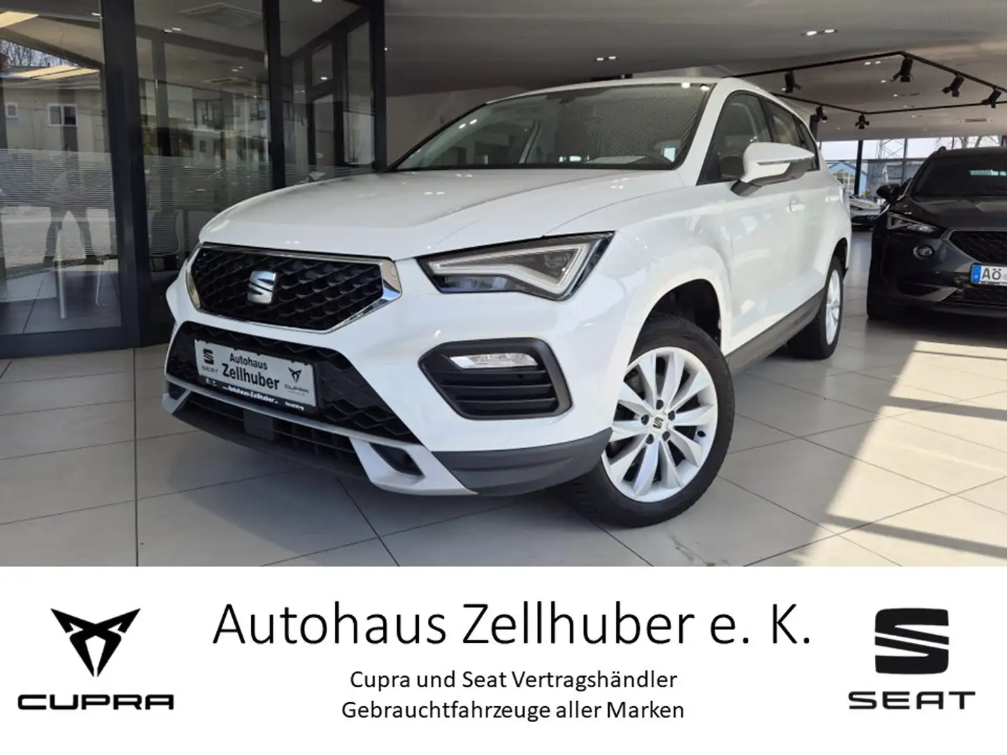 SEAT Ateca 1.5 TSI Style *AHK*Full Link*Sitzheizung* Weiß - 1