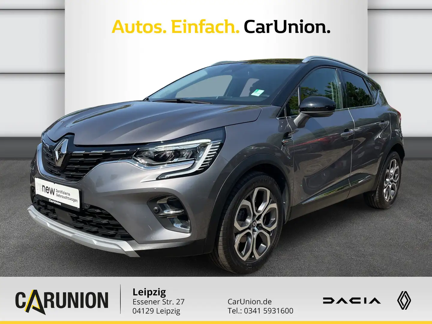 Renault Captur INTENS TCe 155 EDC GPF Grigio - 1