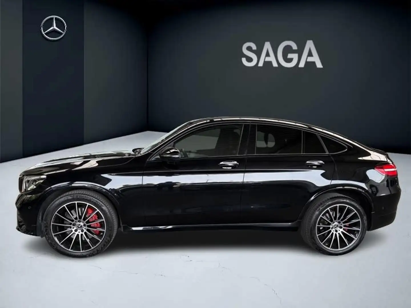 Mercedes-Benz GLC 220 220 d 4MATIC Coupé AMG Line Pack Night Schwarz - 2