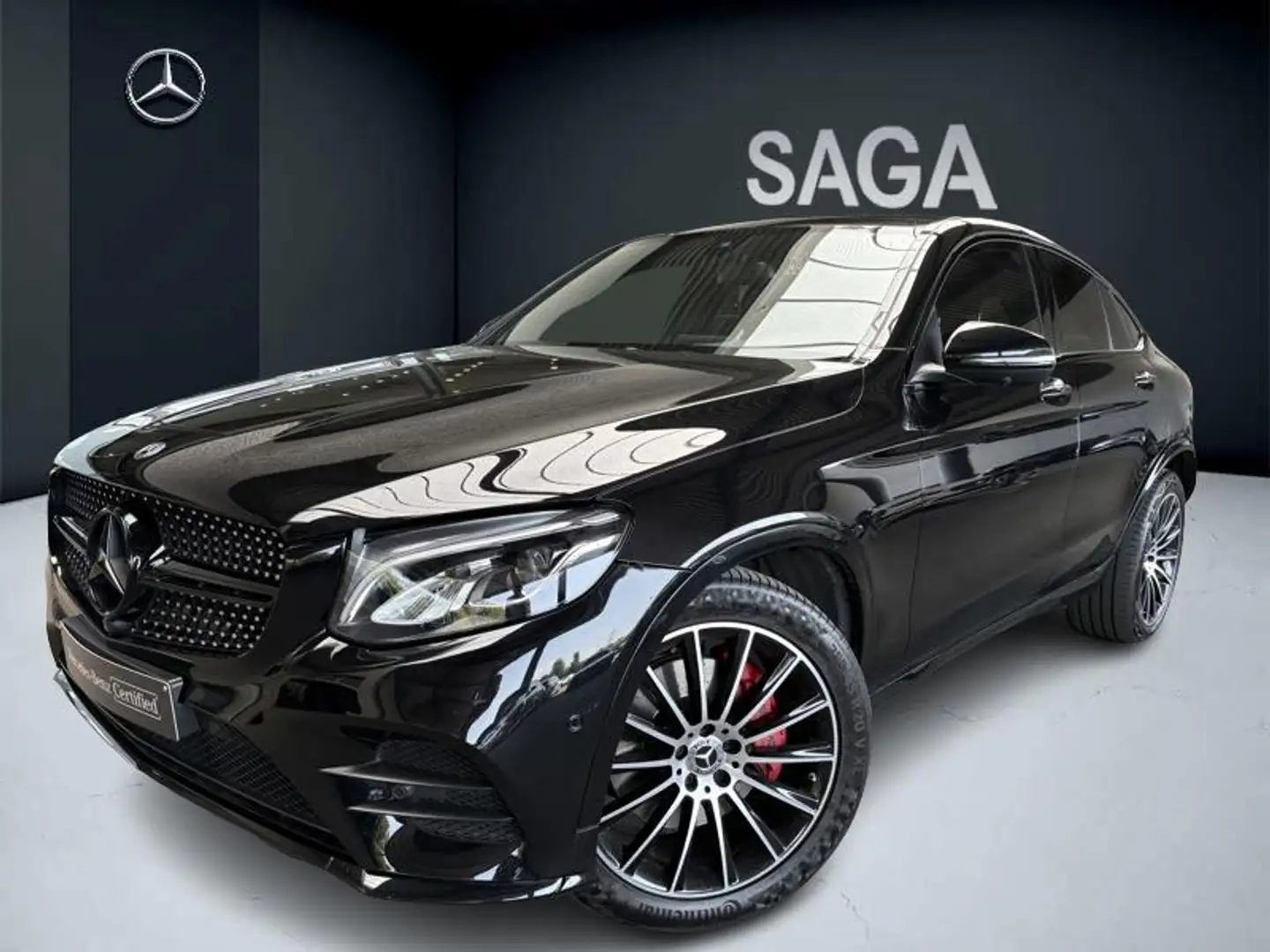 Mercedes-Benz GLC 220 220 d 4MATIC Coupé AMG Line Pack Night Schwarz - 1