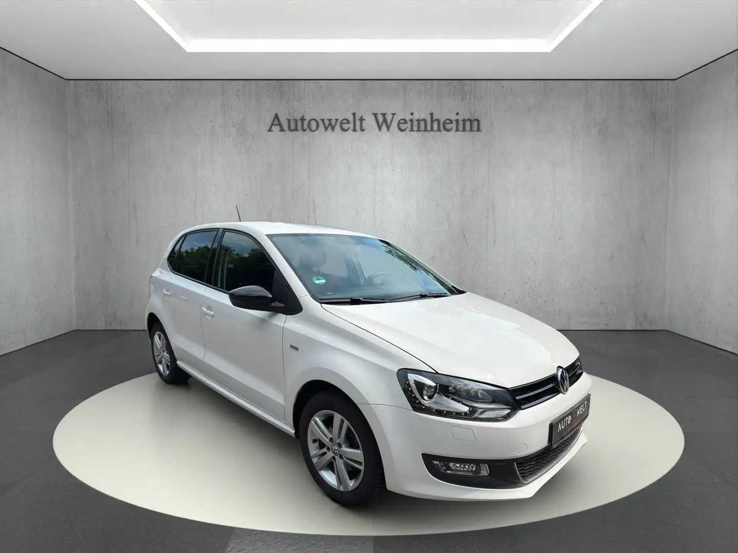 Volkswagen Polo POLO°V°MATCH°AUT°NAV°T.LEDER°KAM°XENON°NUR56TKM° Blanc - 1