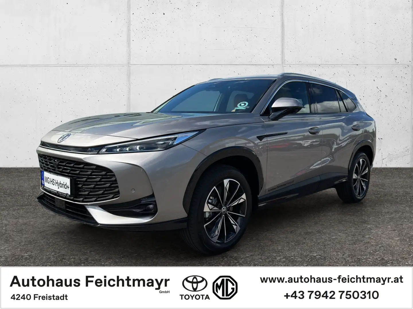 MG HS Hybrid Luxury 5t. Argent - 1