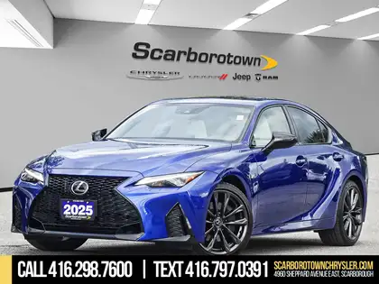 Blue 2025 Lexus IS Sedan Automatic
