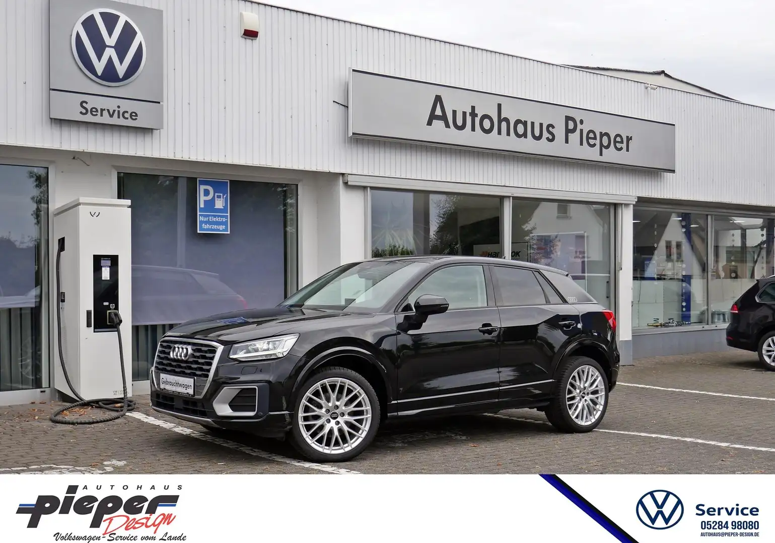Audi Q2 1.4 TFSI Sport Voll-Leder ACC LED Navi 110 kW (... Schwarz - 1