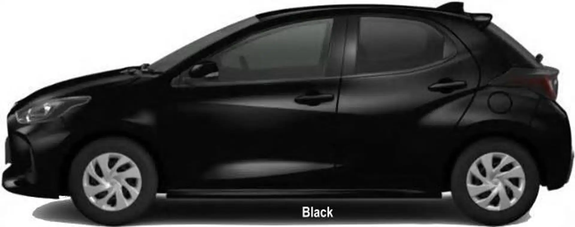 Toyota Yaris 1.5 Hybrid 5 porte Trend Schwarz - 1