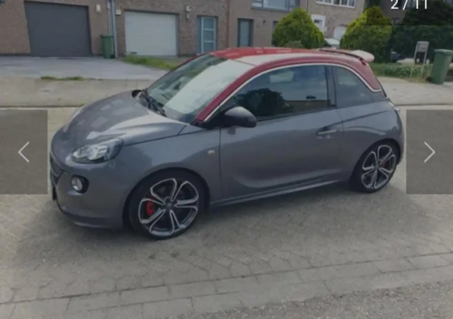 Opel Adam Adam S 1.4 Turbo Gris - 2