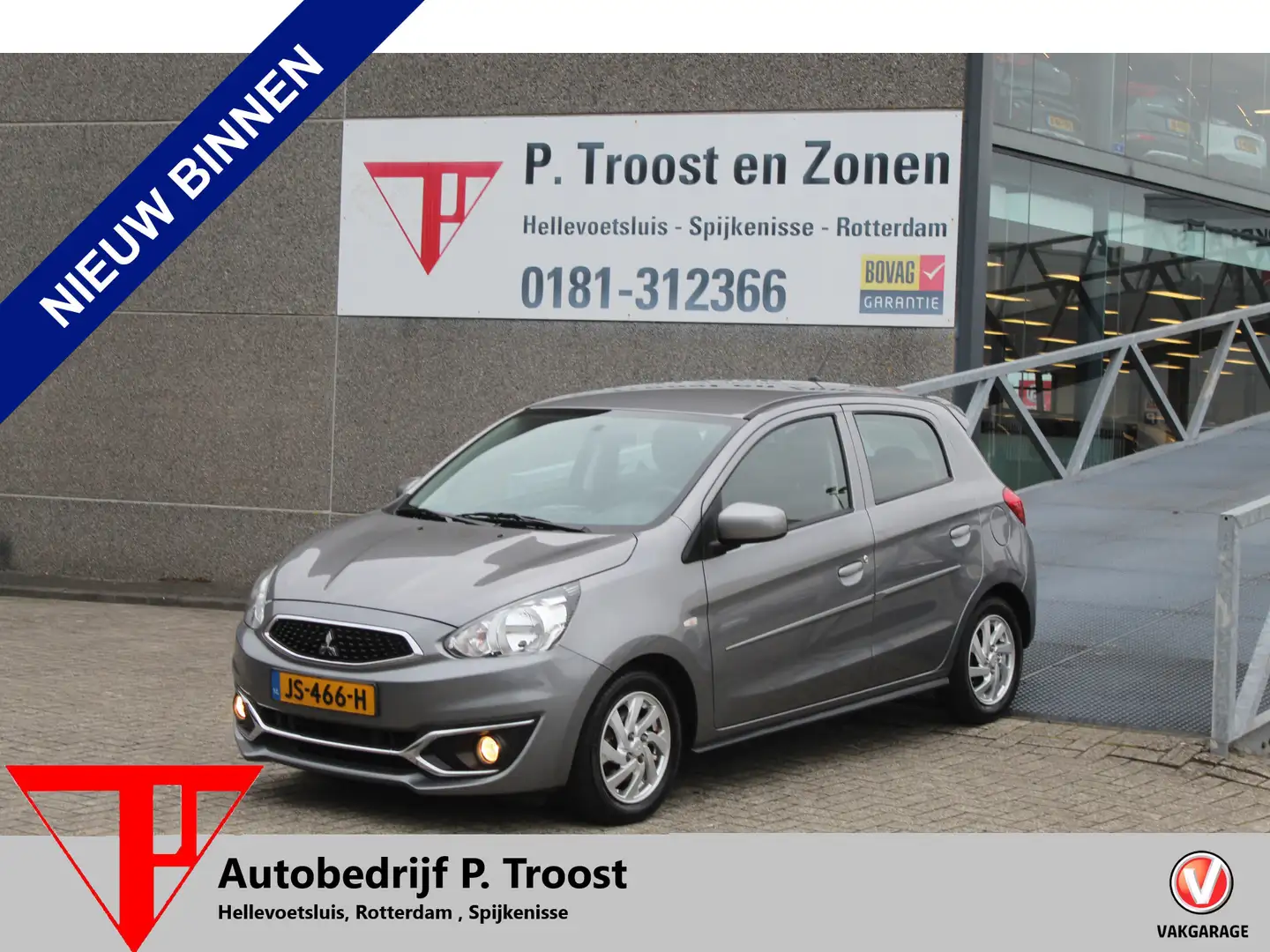 Mitsubishi Space Star 1.0 Cool+ Automaat/Orig. NL auto/1ste eigenaar/Lag Grijs - 1
