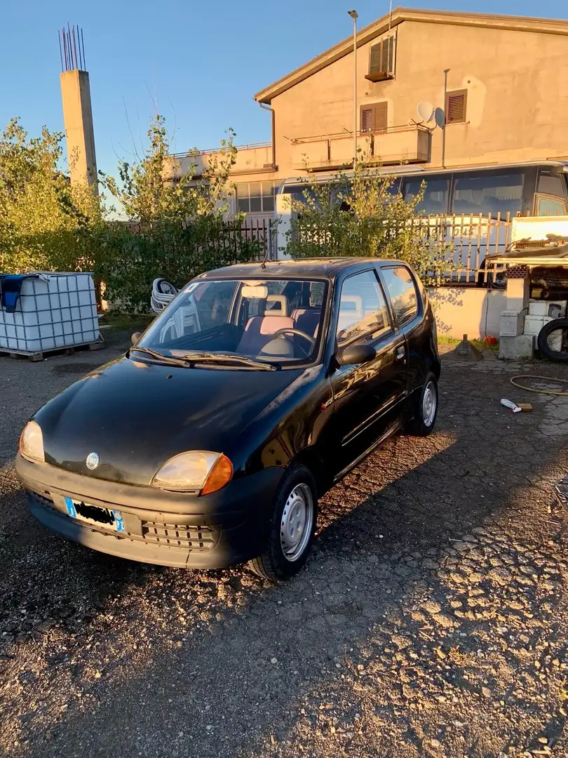 Fiat Seicento 0.9 Young Negro - 1
