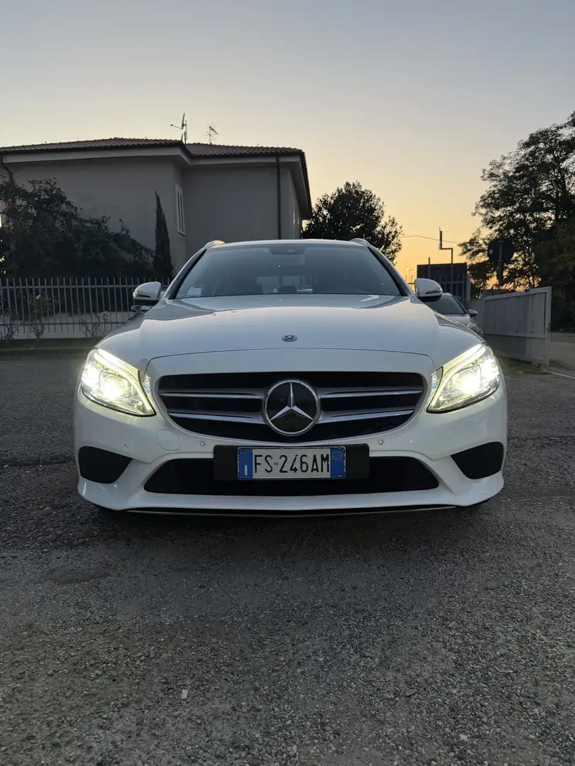 Mercedes-Benz C 220 C SW 220 d Sport 4matic auto Blanc - 1