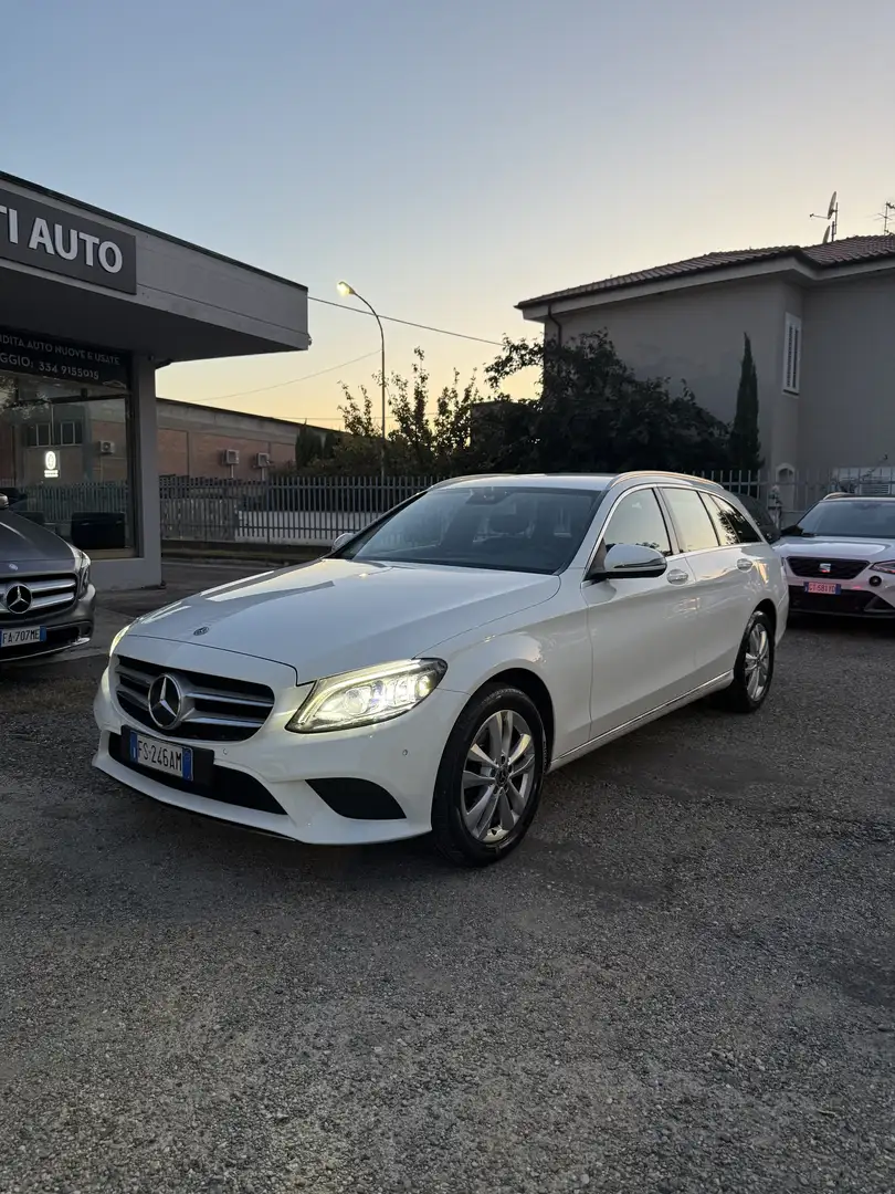 Mercedes-Benz C 220 C SW 220 d Sport 4matic auto Blanc - 2