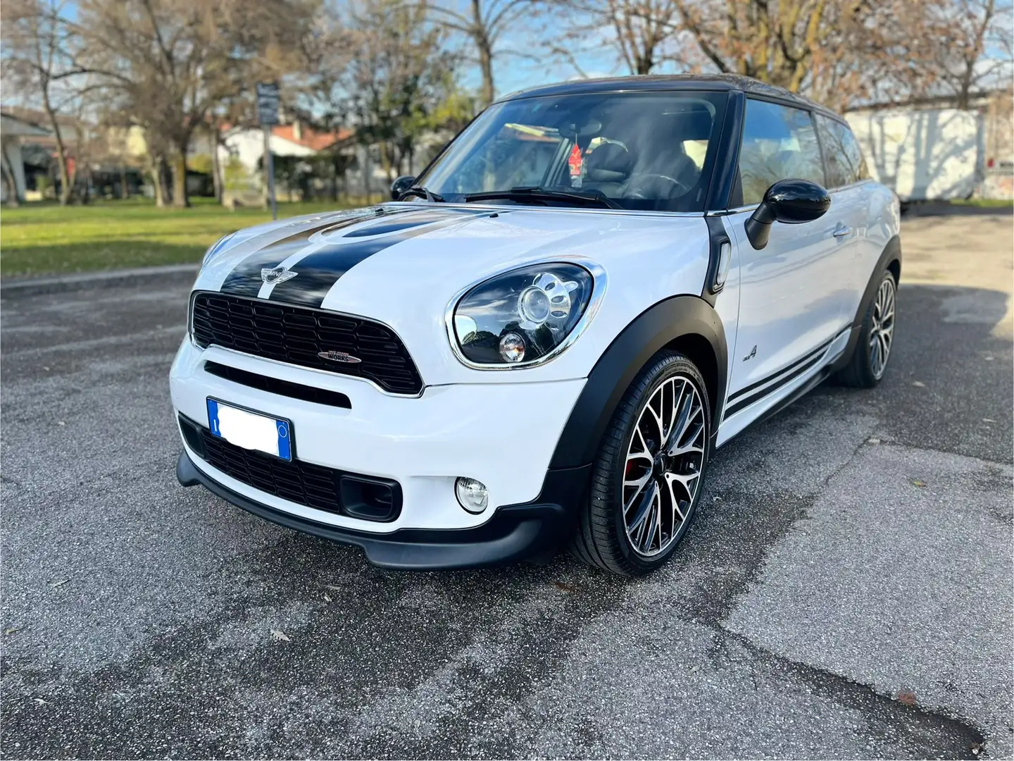 MINI John Cooper Works Paceman Mini Paceman R61 1.6 all4x4 tetto panoramico CAM. AUTOMAT. NAVI Weiß - 2