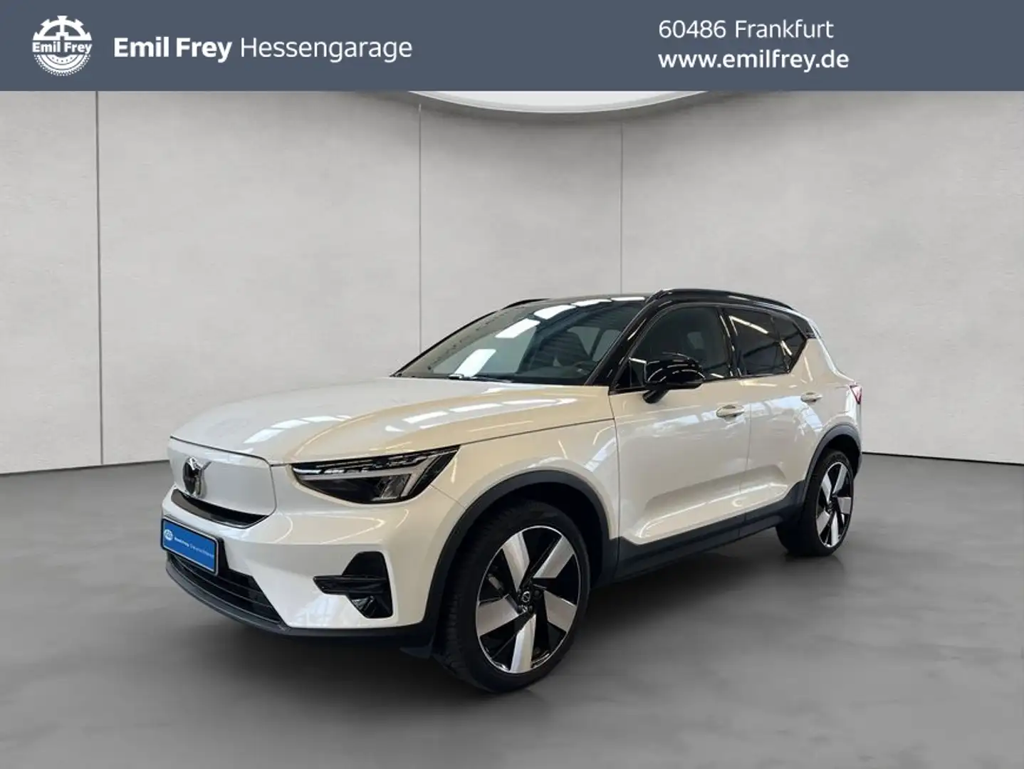 Volvo XC40 XC40 Recharge Single-Motor PLUS Leder Standh BLIS Weiß - 1