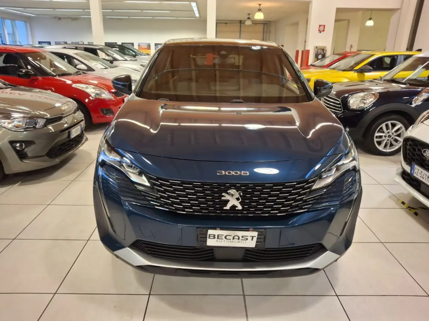 Peugeot 3008 Hybrid 136 e-DCS6 Allure Pack - PROMO K73 Blu/Azzurro - 2