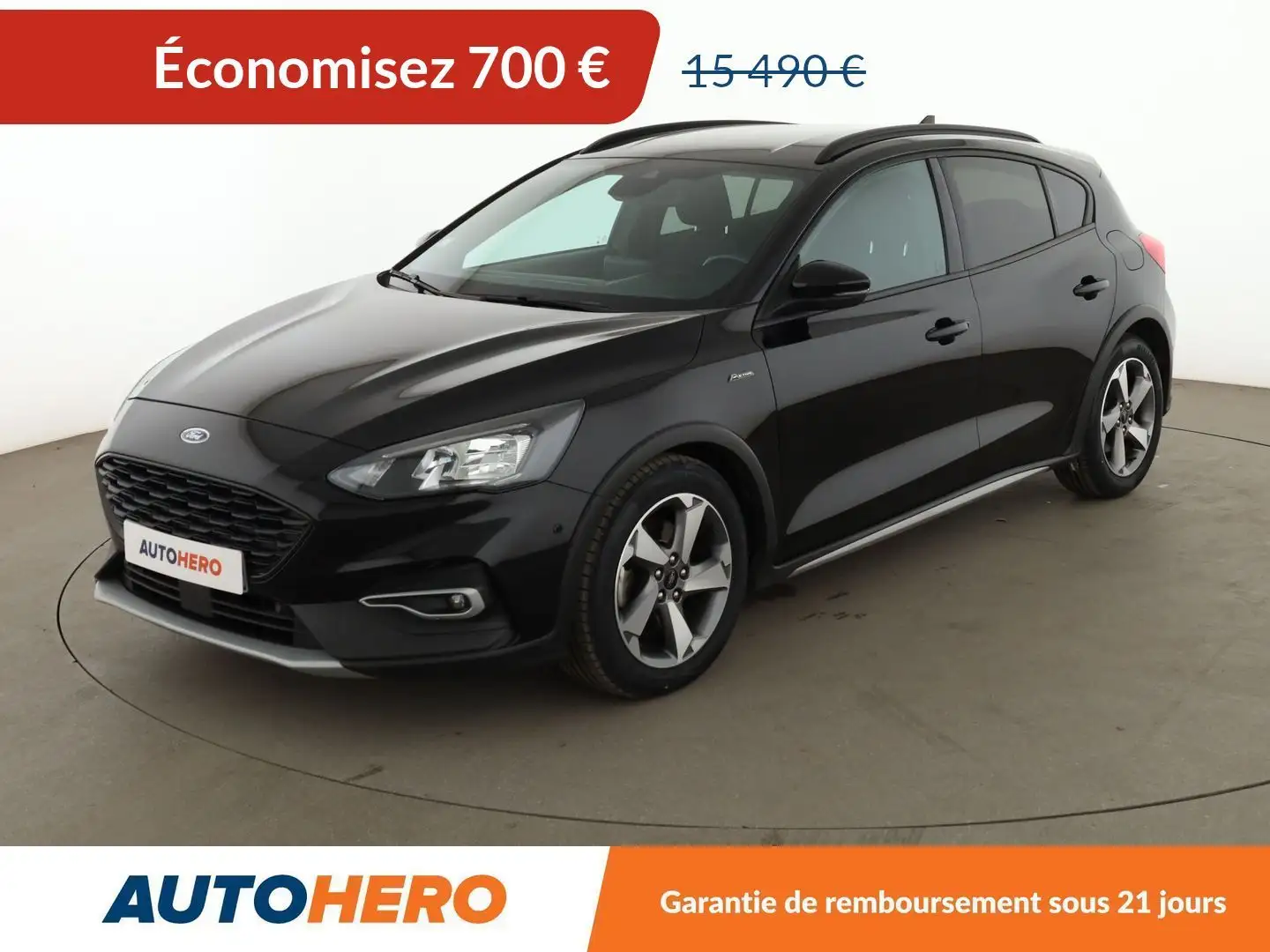 Ford Focus 1.5 EcoBlue Active Auto Noir - 1