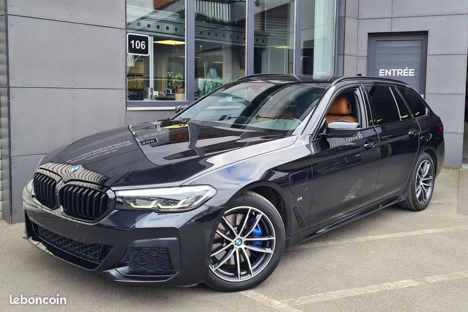 BMW 530 Touring 530e Pack M 1ère main Schwarz - 1