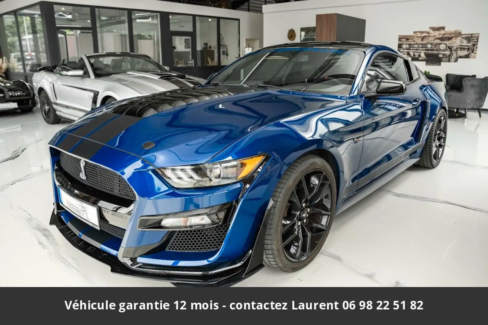 Ford Mustang Pack Shelby GPL Tout compris hors homologation 4500e Blau - 1