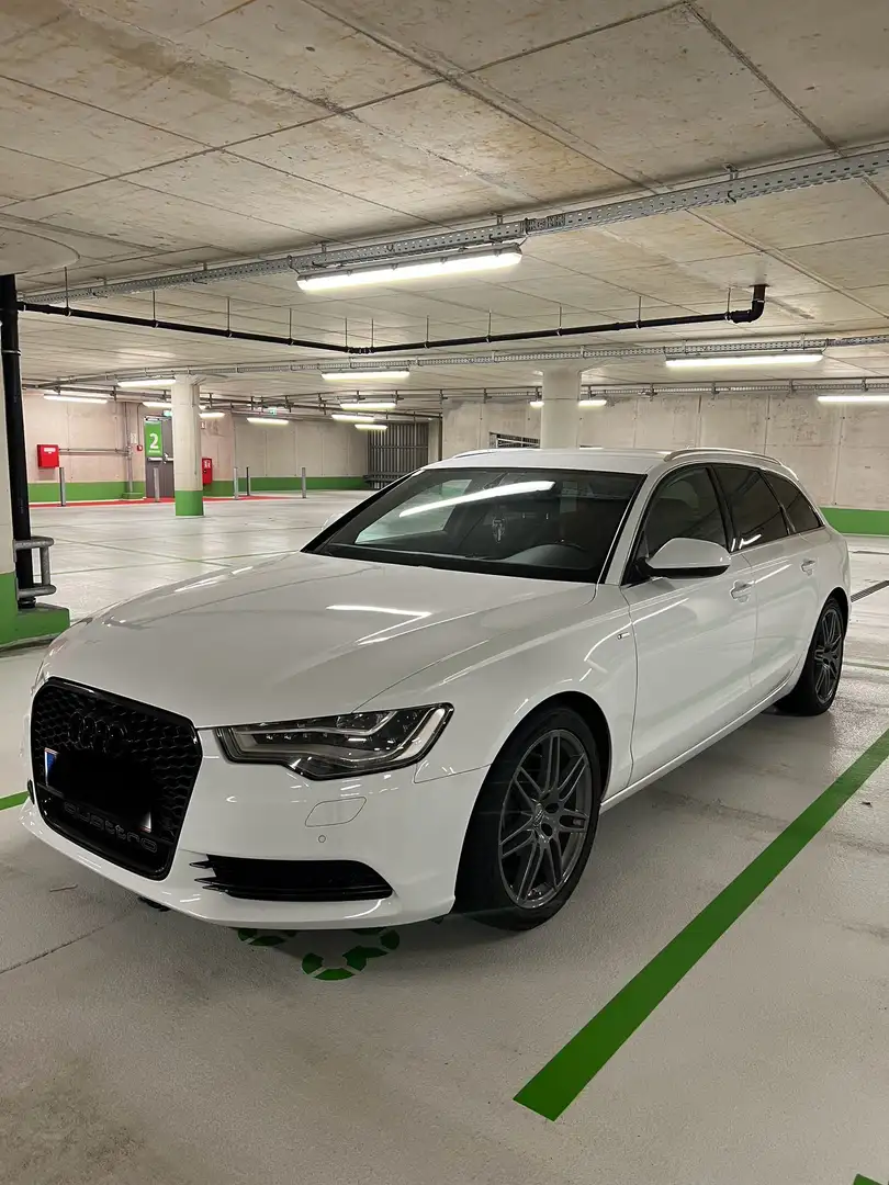 Audi A6 Avant 3,0 TDI quattro Daylight S-tronic Weiß - 1
