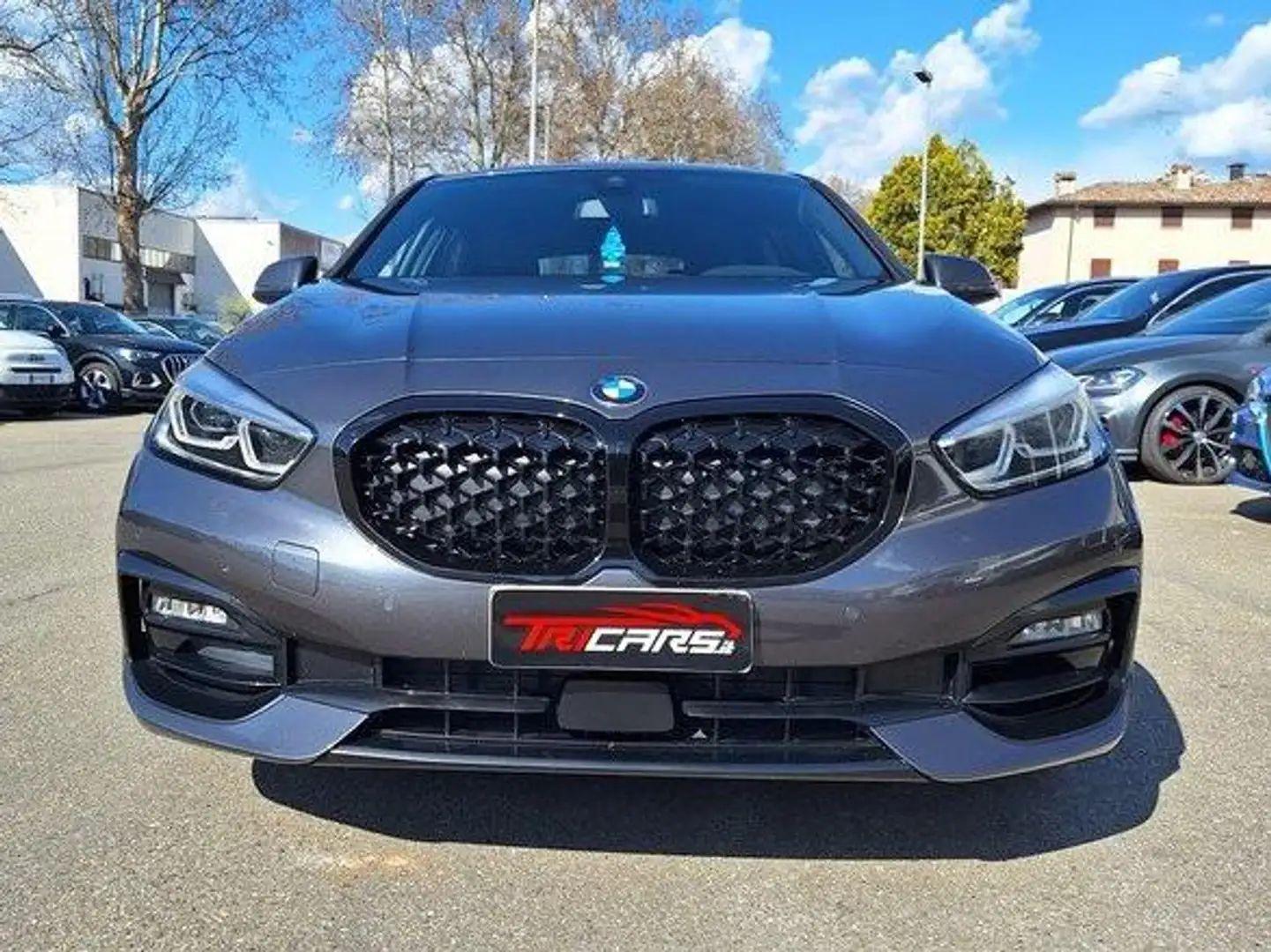 BMW 118 118i Sport 140cv auto PERMUTE OK NEOPATENTATI Grigio - 2